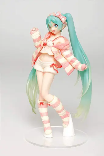 Коллекционная фигурка Taito Hatsune Miku Costumes room wear ver Хацунэ Мику 18 см T HM CRWv - фото 6