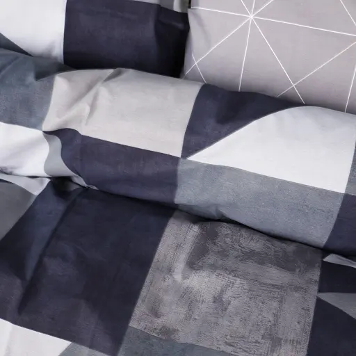 Комплект постельного белья Mirson 17-0850 Geometrica Ranforce Elite 2x 160 x 220 см - фото 3