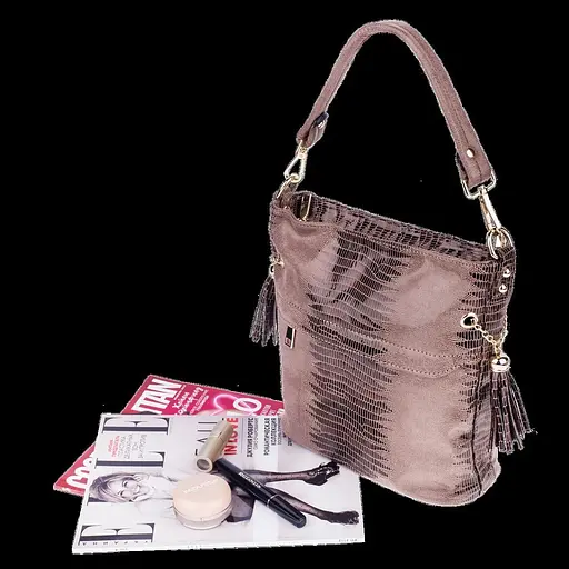 Жіноча сумка Realer P111 хакі - фото 5