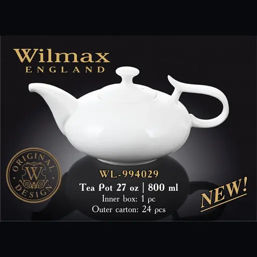 Чайник заварювальний Wilmax Color 800 мл (WL-994029/1C) - фото 2