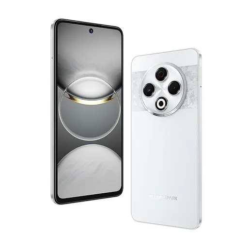 Смартфон Tecno Spark 30 KL6 678" 8/128ГБ 2SIM 5000мА/рік Astral Ice - фото 4