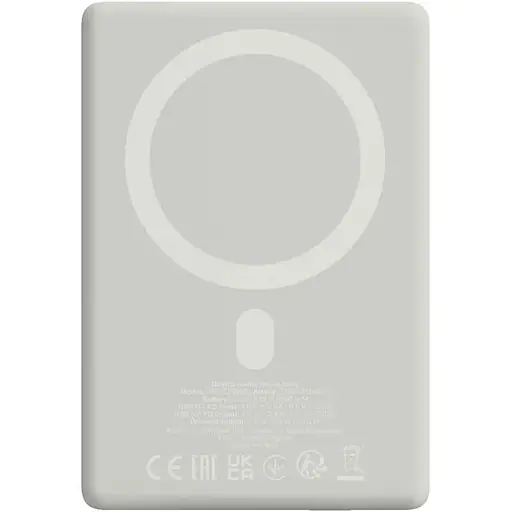 Павербанк Canyon Magnetic Gray 5 000 mAh / 20 Вт (CNS-CPB500G) - фото 2