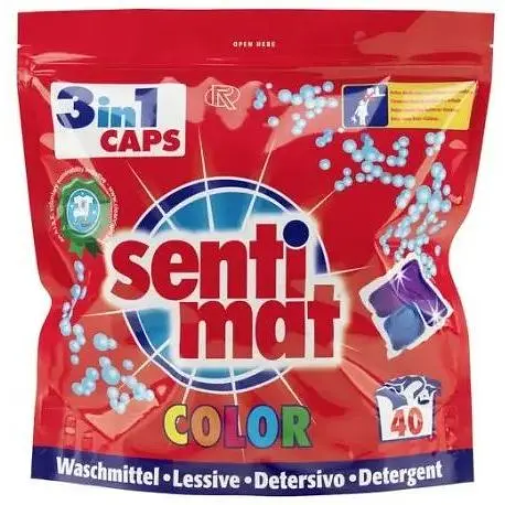 Капсулы для стирки Sentimat Color 40 шт.