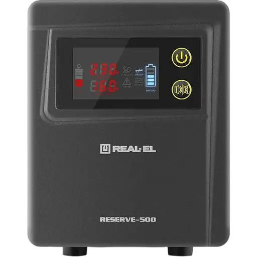 Джерело безпребійного живлення REAL-EL Reserve-500 (EL122100003)