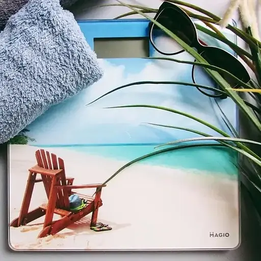 Ваги електронні підлогові побутові для зважування тіла Magio MG-802 домашні ваги для зважування людей - фото 3