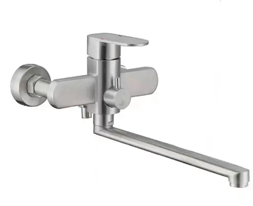 Смеситель для ванны Lidz Luna 005 LDLUN005NKS46093 - фото 2