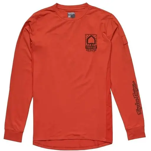 Велоджерси Troy Lee Designs Ruckus LS Ride Tee Create To Destroy Brick M (1106-371640003)