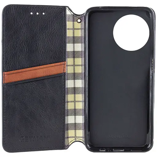 Шкіряний чохол-книжка Getman Cubic PU для Realme 11 4G Чорний - фото 4