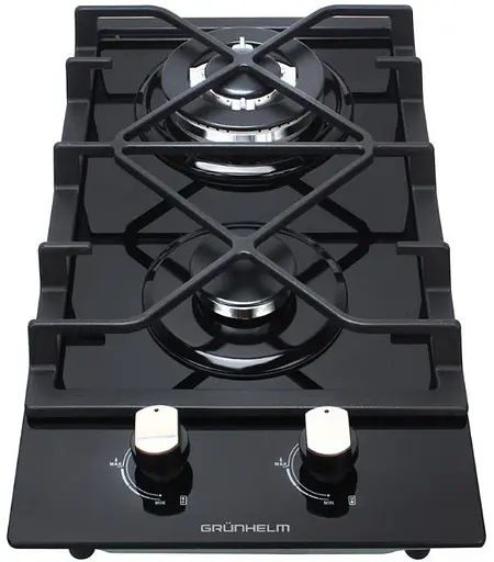 Варочная поверхность газовая Grunhelm GHGW 0229 MB WOK (Domino) - фото 1