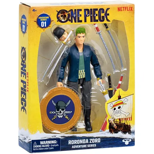 Колекційна фігурка Moose One Piece Zoro з артикуляцією (63314) - фото 3