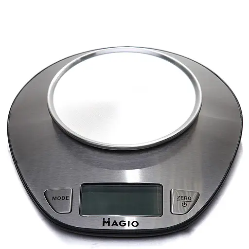 Кухонные настольные весы для взвешивания продуктов Magio MG-691 с чашей для дома кухни до 5кг. - фото 6