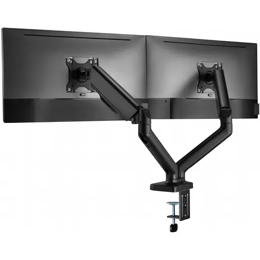 Кронштейн настільний OfficePro OPMA-412 для двох моніторів 17-32 дюйми Black - фото 6
