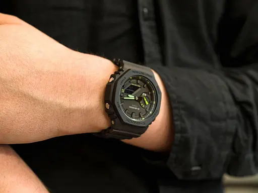 Годинник наручних чоловічий Casio GA-2100-1A3ER - фото 8