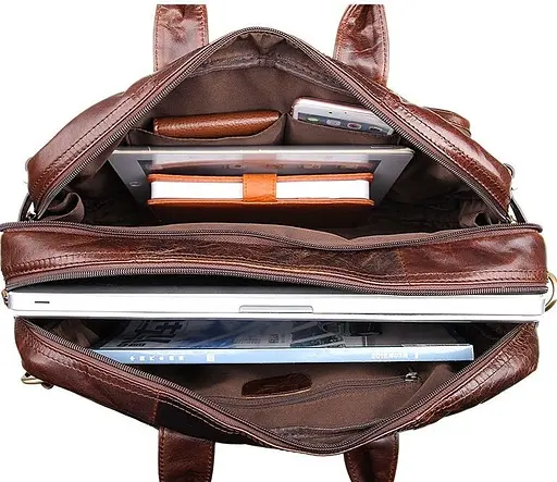 Сумка чоловіча Vintage 39,5х29х12 см sum0028931 - фото 9