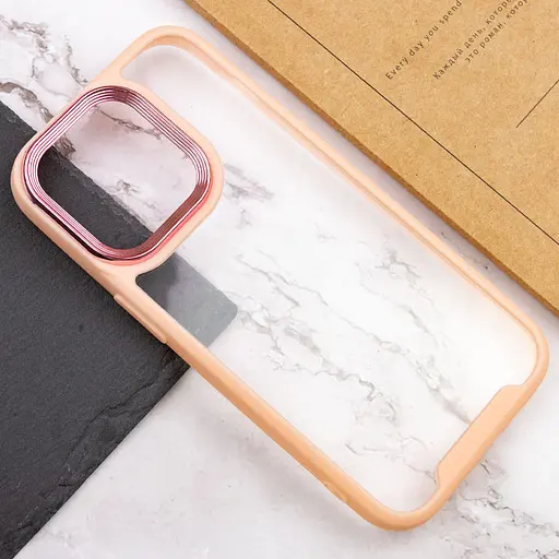 Чехол Epik TPU+PC Lyon Case для Apple iPhone 13 Pro Max 6.7 Pink - фото 5