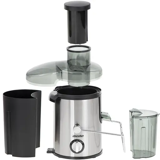 Соковижималка Mesko MS 4126 black 600Вт/ контейнер для соку-0,45л/ контейнер для м'якоті-1,5л - фото 5