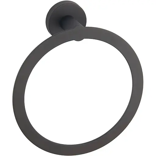 Тримач для рушника кільцевий VBI Uranus black VBI-040403BL Чорний матовий - фото 1