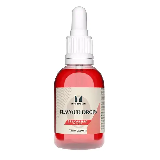 Натуральный ароматизатор MyProtein Flavour Drops, 50 мл - Клубника - фото 1