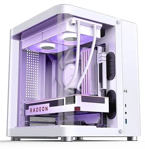 Корпус Jonsbo TK-1 White (TK-1 White) без блока питания - фото 2