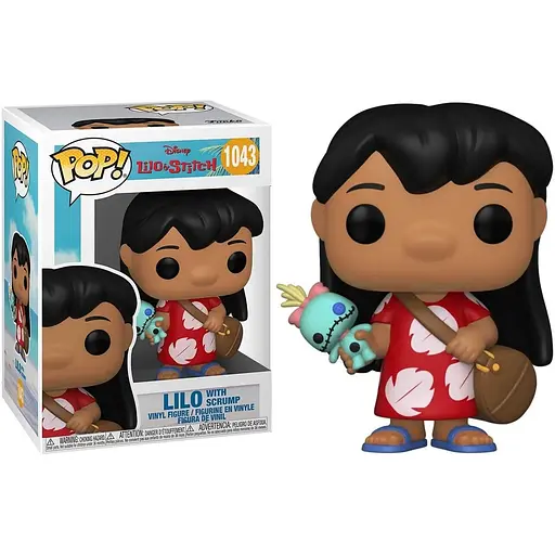 Фигурка Funko Pop Фанко Поп Лило и Стич Лило Lilo and Stitch Lilo 10 см LS L 1043 - фото 1