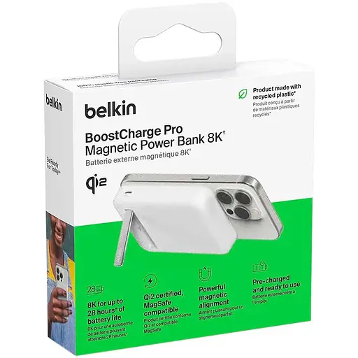 Павербанк Belkin White 8 000 mAh / 15 Вт (BPD007BTWH) - фото 7
