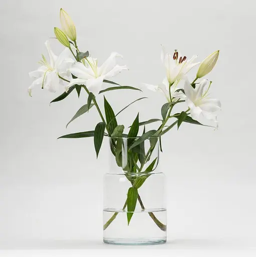 Ваза Trendglass Astrid скляна для квітів та декору 30 см (35947) - фото 2