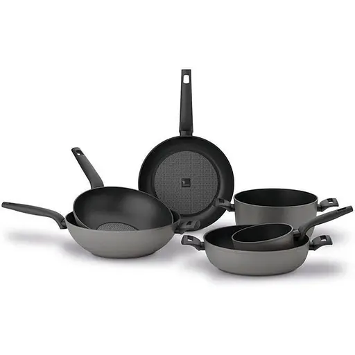 Сотейник TVS Titan Elite Induction 28 см з двома ручками (ВЕ574283310001)  - фото 2