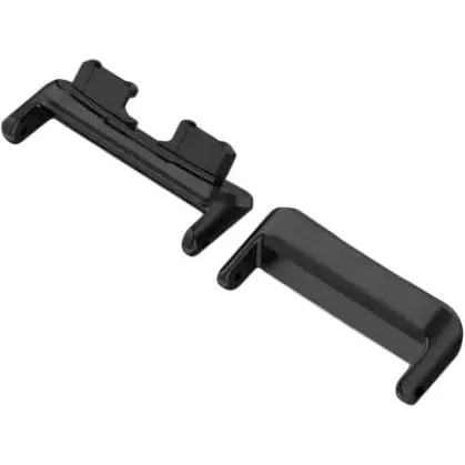 Переходник DK для Huawei Band 8 / 9 16мм стальной под ремешок (2 шт.) (016261) (black)