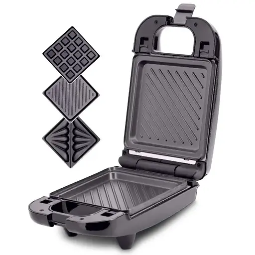 Мультимейкер (бутербродниця-вафельниця-гриль) Magio MG-363 - фото 2