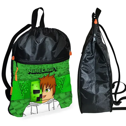 Школьный рюкзак детский Minecraft + Сумка для обуви спортивной формы рюкзак-мешок для мальчика (01717) - фото 2