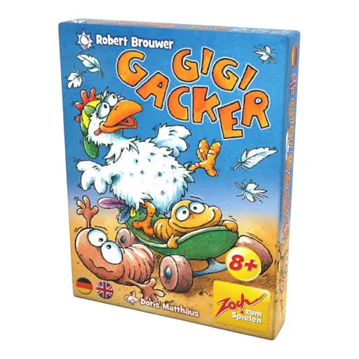 Настольная игра Zoch Джиджи Шутник. Карточная игра (Gigi Gacker – Das Kartenspiel) (англ.) (601105178)