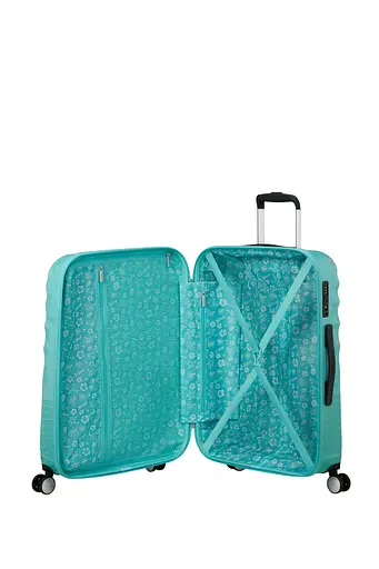 Чемодан American Tourister WAVEBREAKER DISNEY 67 см STITCH FLOWER 67х47х26 31C*57019 - фото 2