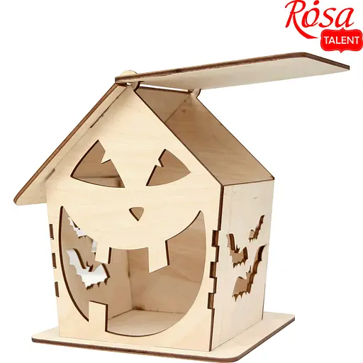 Заготівка Rosa Talent Хатинка для солодощів фанера 15х15х18 см - фото 2