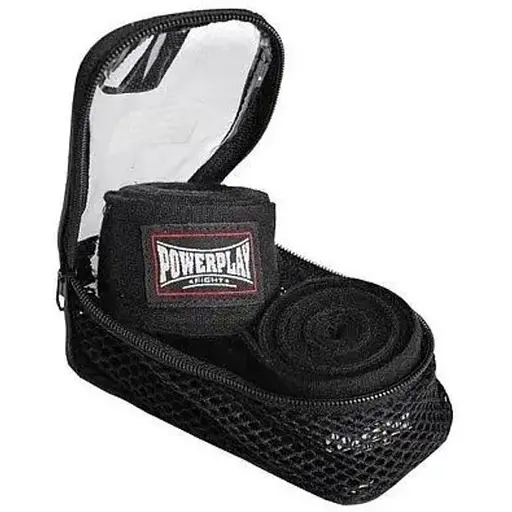 Бинты для бокса PowerPlay 3046 4.5 м Black