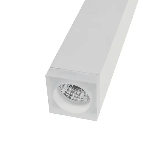 Люстра підвісна Brille тубус LED 10W NW WH (AL-707S/1) - фото 4