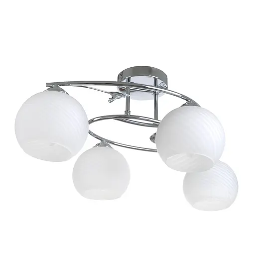 Люстра стельова Brille класична в зал E27 60W CH (LK-651C/4)