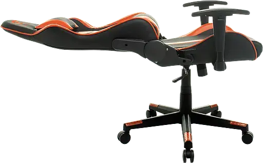 Геймерське крісло GT Racer чорне з помаранчевим (X-2527 Black/Orange) - фото 7
