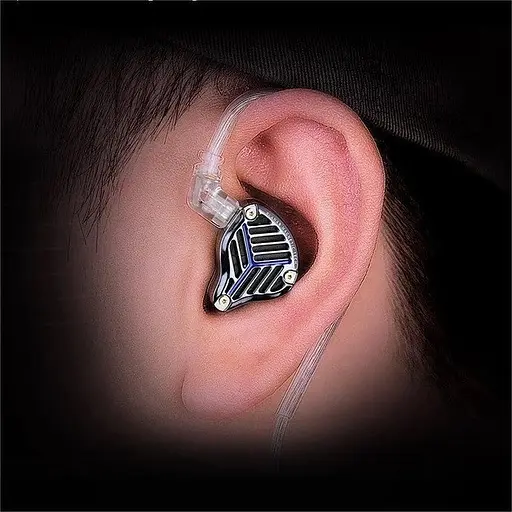 Наушники Knowledge Zenith проводные PRX Planar Diaphragm с микрофоном гарнитура черные - фото 6