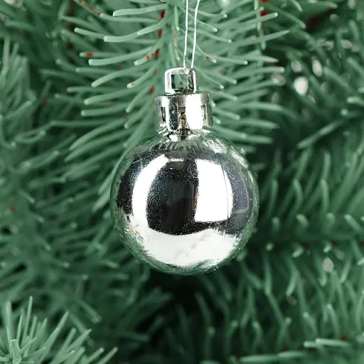 Набір куль Anhui Tianhui Ялинка різдвяна 3 см 17 шт. (951682) - фото 3