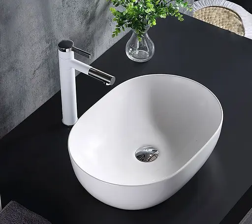 Умывальник Rea Amelia 48 накладной белый REA-U0416, Белый - фото 7