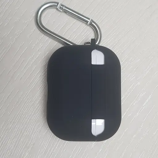 Чехол для Airpods Pro силикон с микрофиброй  - фото 4