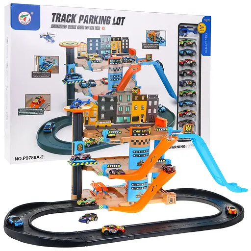 Паркінг Ramiz 4-поверховий з ліфтом машинки, вертоліт та гірка P9788A-2