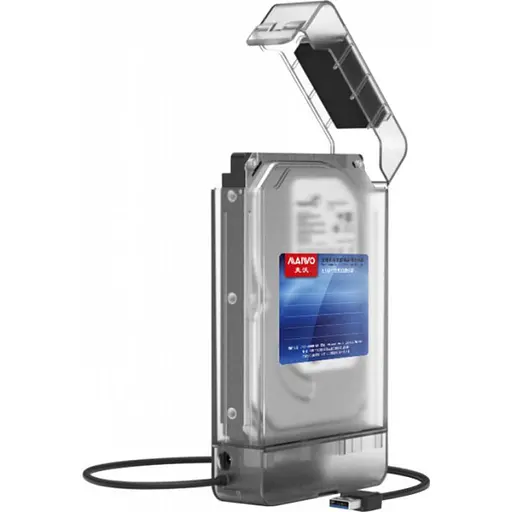 Внешний карман Maiwo K104A USB 3.0 - SATA III, с Блоком питания 12В/2А (K10435) - фото 1