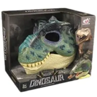 Маска Тиранозавра Dino Toys со звуком зеленый ZJ13A (Q9899-ZJ13A) - фото 2