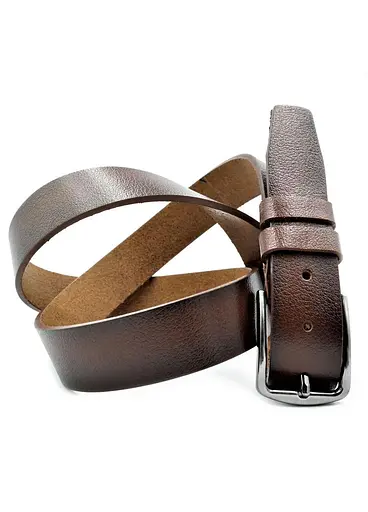 Ремінь шкіряний Le-Mon чоловічий 110-125х3,5 см acs0023818 - фото 3