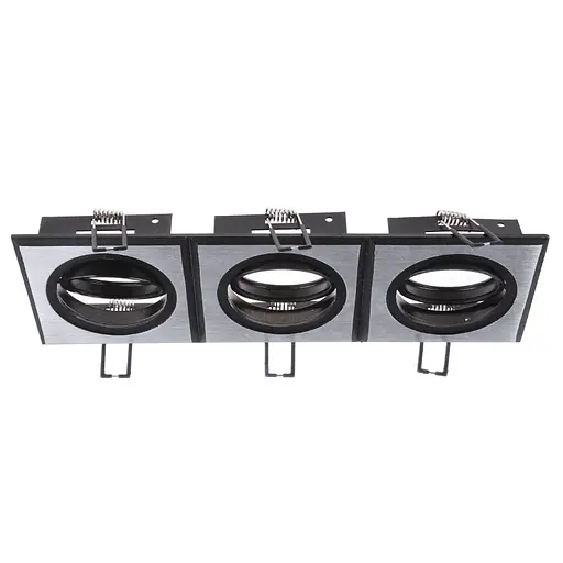 Світильник точковий Brille HDL-DT 105/3 SS BK MR16 L13-076 - фото 4