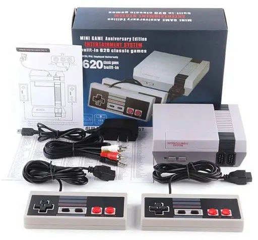 Ігрова 8-бітна приставка Денді (восьмибитка) Mini Game Anniversary Edition 620 ігор - фото 3