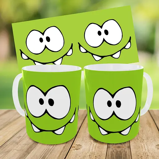 Набор: детская сумка-бананка+кружка Ам Ням 32х15см,бананка для мальчика через плечо на подарок (00886) - фото 3