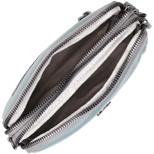 Женская повседневная сумка Vintage на два отделения из натуральной кожи 19х12.5х6.5 см sum0029028 - фото 6