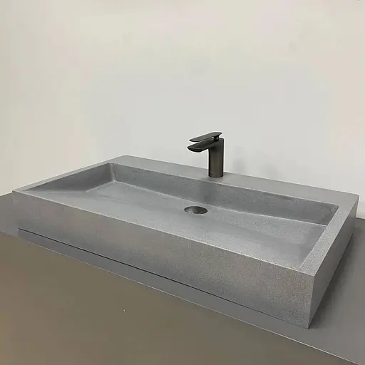 Умивальник VBI Vieste 90 grey matt накладний VBI-016802, Сірий - фото 1